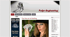 Desktop Screenshot of pokerengineering.com